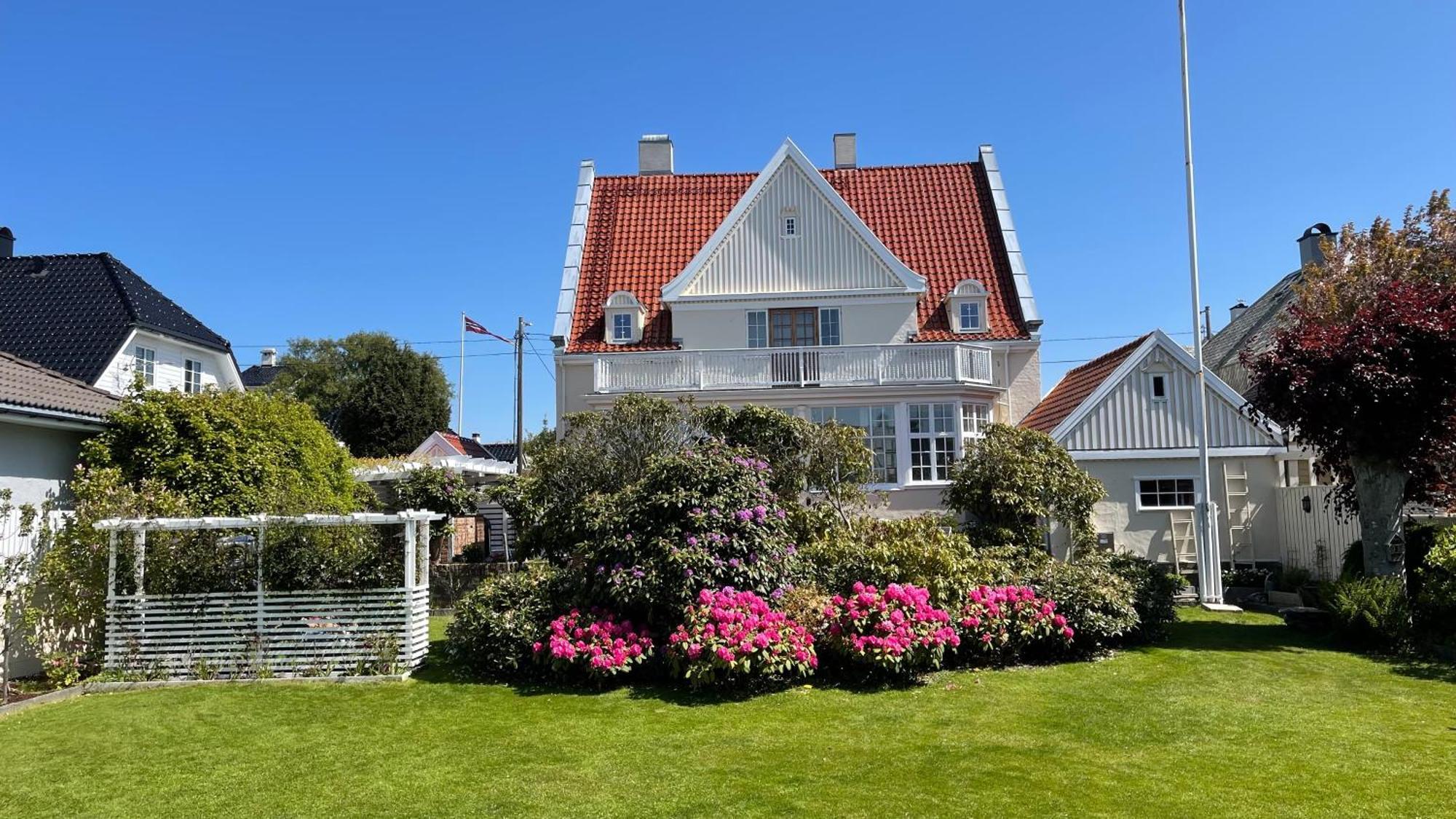 Sjarmerende Leilighet I Villa Gellert Haugesund Exterior foto